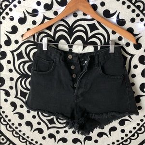 brandy melville denim shorts